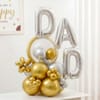 Gift Golden Glow Father's Day Balloon Arrangement
