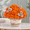 Gift Golden Glow Marigold Arrangement
