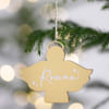 Shop Golden Glow Personalized Christmas Ornament - Set Of 3