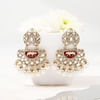 Gift Golden Jaguar Meenakari Earrings