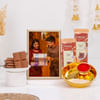 Golden Memories Personalized Bhai Dooj Gift Combo Online