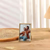 Shop Golden Metal Personalized Photo Frame