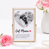 Gift Golden Metal Personalized Photo Frame