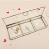 Buy Golden Motif Personalized Glass Jewelry Box