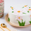Shop Golden Pearls Floral Cake