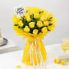 Gift Golden Petal Bouquet For Friendship Day