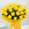 Buy Golden Petal Bouquet For Friendship Day