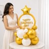 Shop Golden Star Balloon Arrangement For Teachers