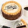 Golden Swirl Cakefor Father's Day