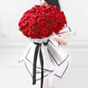 Gift Gorgeous 100 Red Rose Bouquet