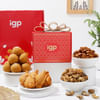 Gourmet Diwali Snacks And Sweets Gift Hamper Online