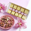 Buy Graceful Blossoms And Chocolates New Year Arrangement