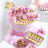 Graceful Blossoms And Chocolates New Year Arrangement Online