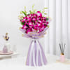 Graceful Purple Orchid Bouquet