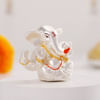 Gift Graceful Silver Gold Lord Ganesha Murti