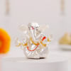 Graceful Silver Gold Lord Ganesha Murti Online