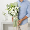 Shop Graceful White Orchids Bouquet