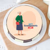 Gift Grandmother Cake For Grandparents Day (1 Kg)
