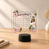 Gratitude Journal Personalized LED Lamp