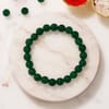 Gift Green Agate Growth and Harmony Bracelet Rakhi