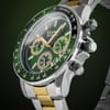Buy Green Chronograph Stainless Steel Watch For Men