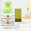 Green Kundan Charm Rakhi Hamper-Set Of 5 Online