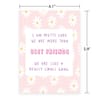 Gift Greeting Card - More Than Best Friends - Single Piece