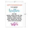 Gift Greeting Card - Raksha Bandhan - Awesome Brother - Single Piece