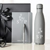 Grey Charm Personalized Office Essentials Hamper Online