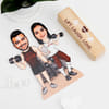 Buy Gym Couple Personalized Christmas Caricature Gift