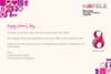 HAFELE INDIA PVT. LTD - Women's Day Greeting Card