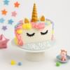 Gift Half Birthday Unicorn Celebration Cake (half kg)