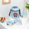 Buy Hamesha Hungry Personalized Lunch Box - Blue