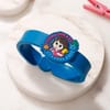 Gift Hamleys Dora Rakhi Hamper with Almond Biscotti Fingers