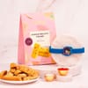 Hamleys Dora Rakhi Hamper with Almond Biscotti Fingers
