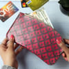 Buy Hand Block Printed Leather Pouch Clutch