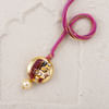 Buy Hand-painted Pichwai Raja Rani Rakhi For Bhaiya Bhabhi