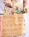 Gift Handbag Handwoven Natural