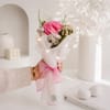 Handcrafted Crochet Pink Carnation Bouquet