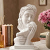 Handcrafted Mother and Child Resin Sculpture