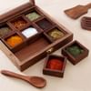 Shop Handcrafted Wooden Spices Container with Spoon
