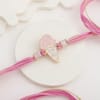 Buy Handpainted Raja Rani Bhaiya Bhabhi Rakhi & Kids Ice Cream Rakhi Set