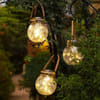 Buy Hanging Glass Ball Light - Solar Powered - Assorted - Set Of 2