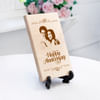 Gift Happy Anniversary Personalized Wooden Photo Frame