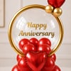 Shop Happy Anniversary Red Balloon Bouquet