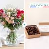 Happy birthday and chocolates - Joyeux anniversaire Online