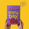 Happy Birthday Audio Card - Single Piece Online