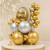 Buy Happy Birthday Balloon Arrangement - Gold Edition