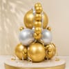 Shop Happy Birthday Balloon Arrangement - Gold Edition