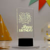 Buy Happy Birthday Black Base LED Lamp
